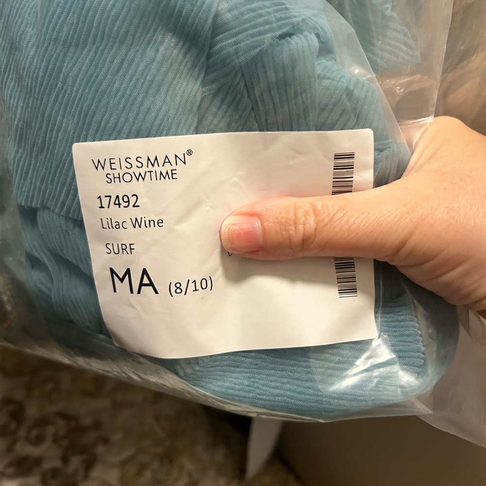 Weissman Lilac Wine Surf Blue Costume
